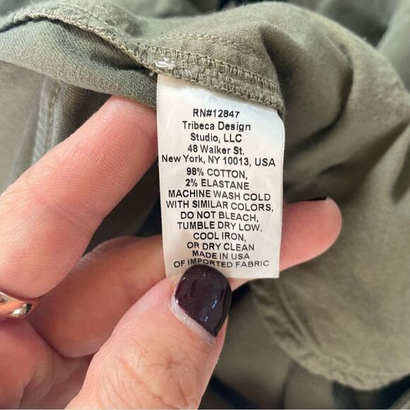 Nili Lotan Lace Up Cropped Military Pants - Picture 10 of 10